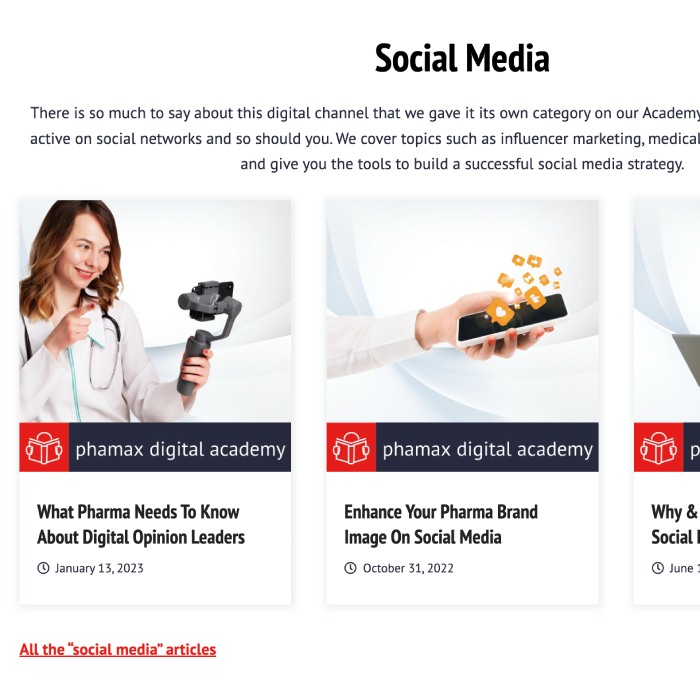 screenshot expert insights articles from the social media category