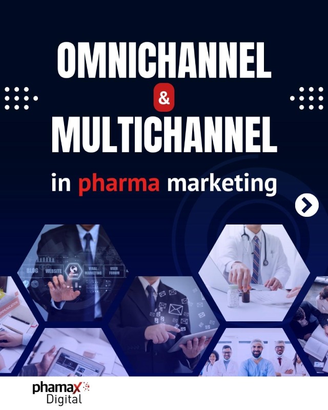 Cover of a pdf about the differences between omnichannel and multichannel in pharma